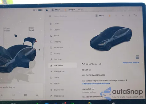 2024 Tesla Model 3 Long Range Dual Motor All-Wheel Drive/Rear-Wheel Drive z USA, uszkodzony, nr VIN 5YJ3E1EA3RF784002